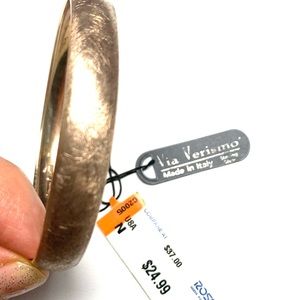 Rose gold bangle bracelet - new with tags